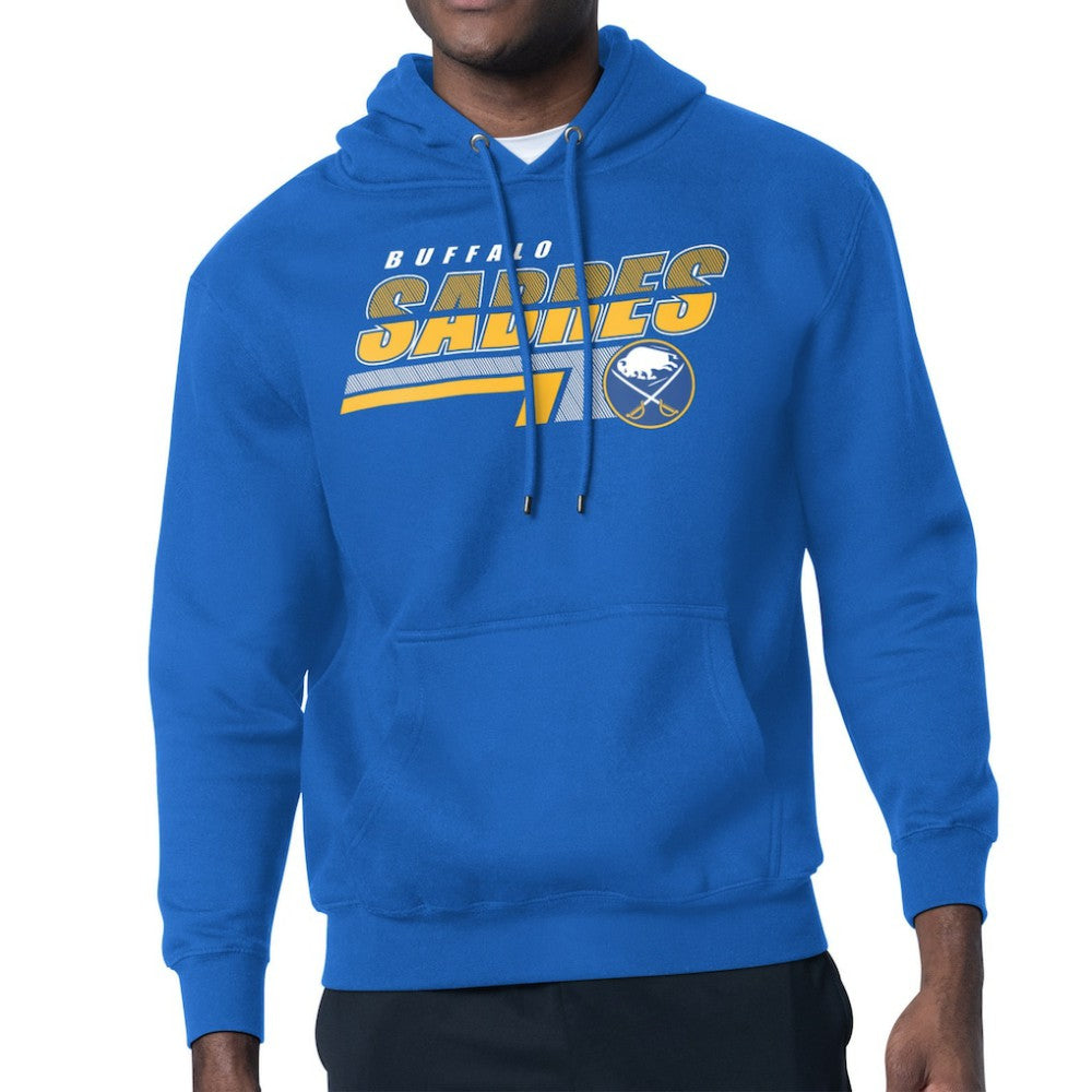 Buffalo Sabres Starter Logo Push Fleece Hoodie - Royal | NHL on sale