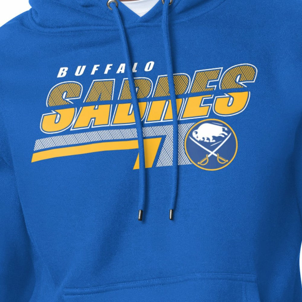 Buffalo Sabres Starter Logo Push Fleece Hoodie - Royal | NHL on sale