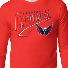 Washington Capitals Starter Modern Tailsweep Long Sleeve T-Shirt - Red | NHL sale