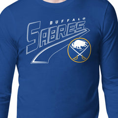 Buffalo Sabres Starter Modern Tailsweep Long Sleeve T-Shirt - Royal | NHL sale