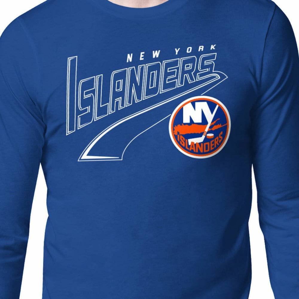 New York Islanders Starter Modern Tailsweep Long Sleeve T-Shirt - Royal | NHL on sale