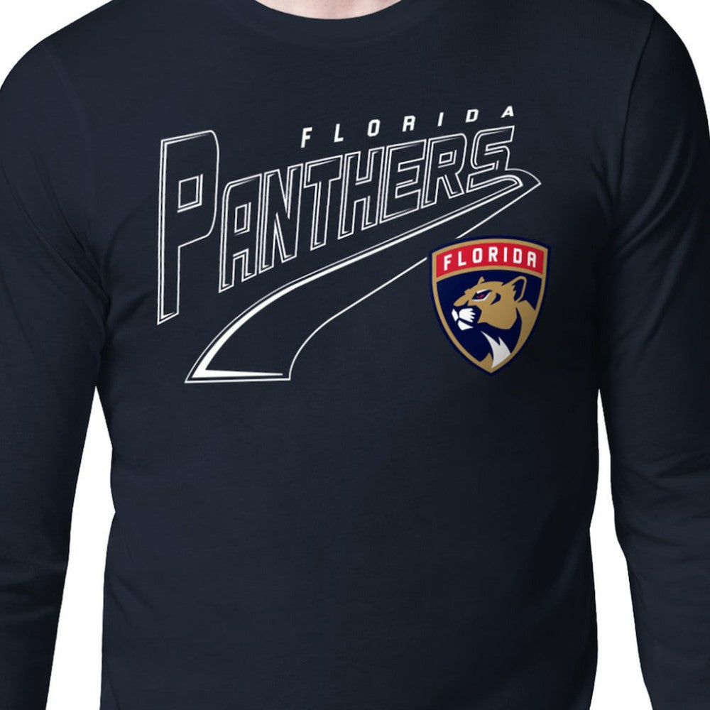 Florida Panthers Starter Modern Tailsweep Long Sleeve T-Shirt - Navy | NHL discount