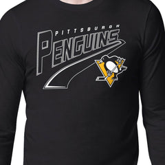 Pittsburgh Penguins Starter Modern Tailsweep Long Sleeve T-Shirt - Black | NHL sale