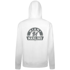 Miami Marlins Levelwear Podium Chenille Logo Full-Zip Hoodie Sale