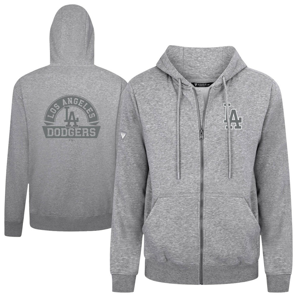 Los Angeles Dodgers Levelwear Podium Chenille Logo Full-Zip Hoodie for sale