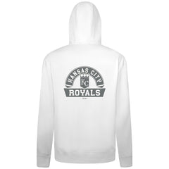 Kansas City Royals Levelwear Podium Chenille Logo Full-Zip Hoodie Outlet