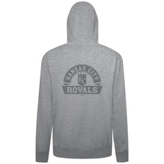 Kansas City Royals Levelwear Podium Chenille Logo Full-Zip Hoodie Outlet