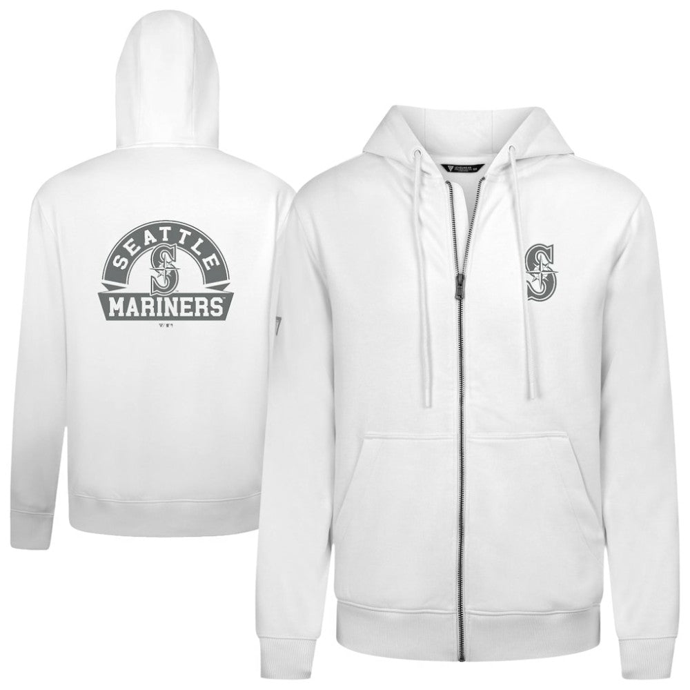 Seattle Mariners Levelwear Podium Banner Arch Full-Zip Hoodie Online