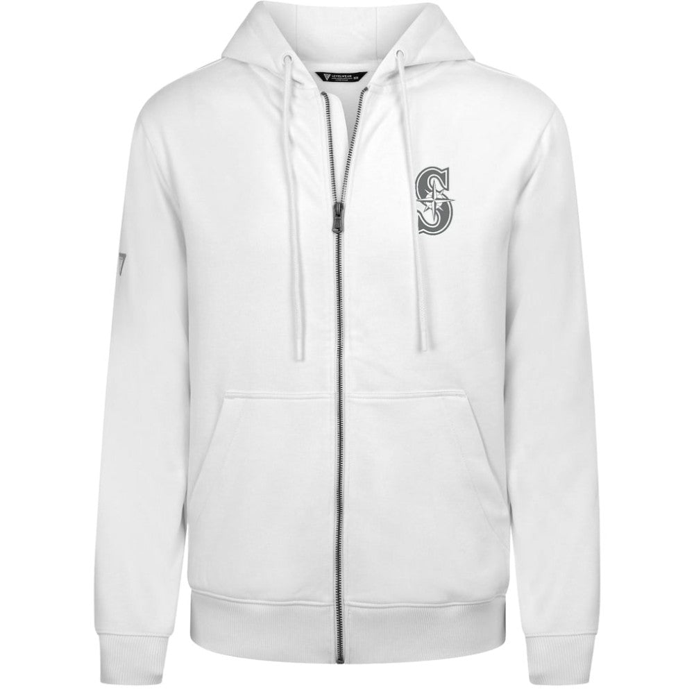 Seattle Mariners Levelwear Podium Banner Arch Full-Zip Hoodie Online