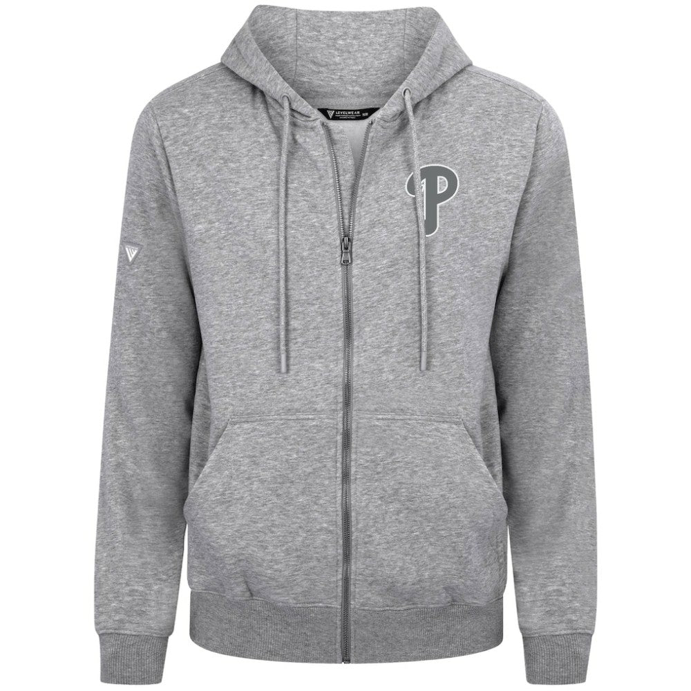 Philadelphia Phillies Levelwear Podium Banner Arch Full-Zip Hoodie Outlet