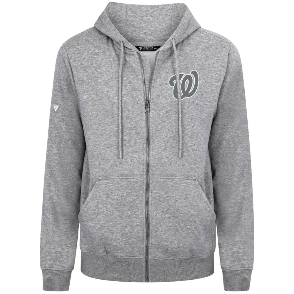 Washington Nationals Levelwear Podium Banner Arch Full-Zip Hoodie Discount
