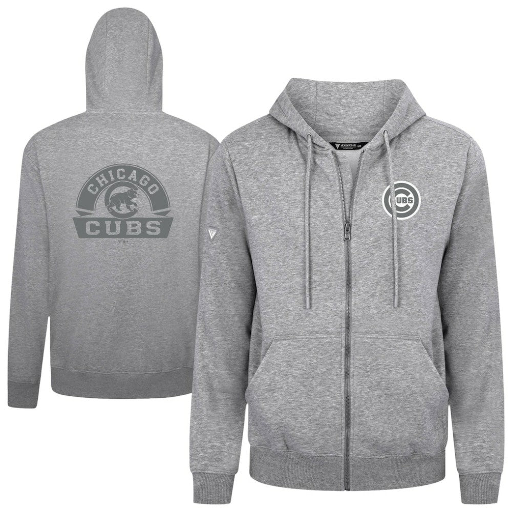 Chicago Cubs Levelwear Podium Banner Arch Full-Zip Hoodie Sale