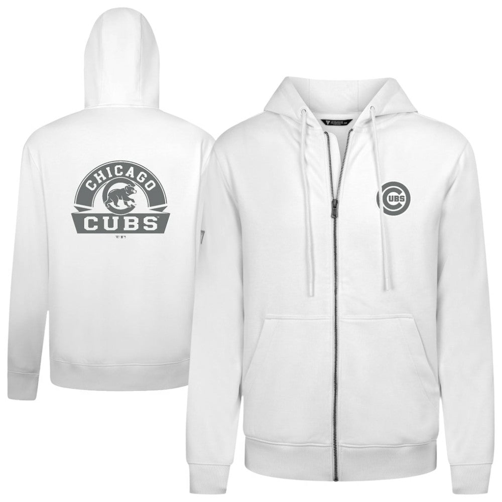 Chicago Cubs Levelwear Podium Banner Arch Full-Zip Hoodie Outlet