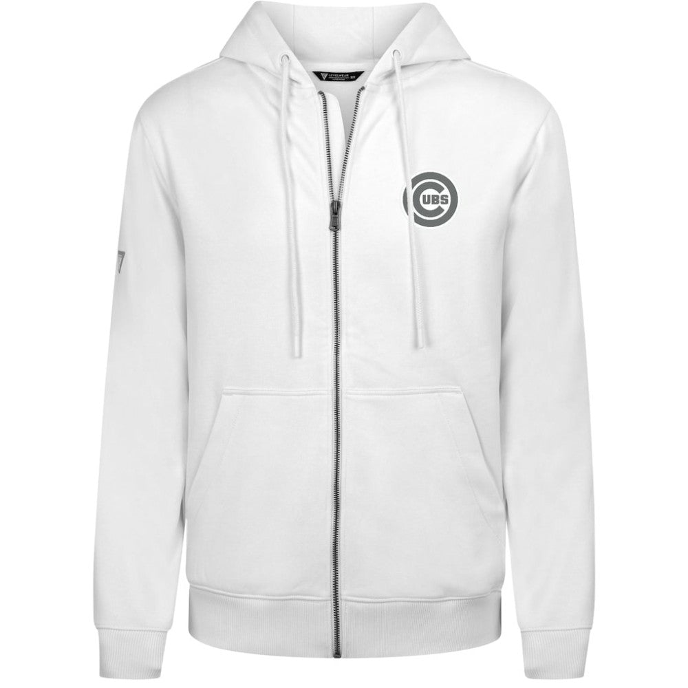 Chicago Cubs Levelwear Podium Banner Arch Full-Zip Hoodie Outlet