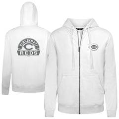 Cincinnati Reds Levelwear Podium Banner Arch Full-Zip Hoodie for sale