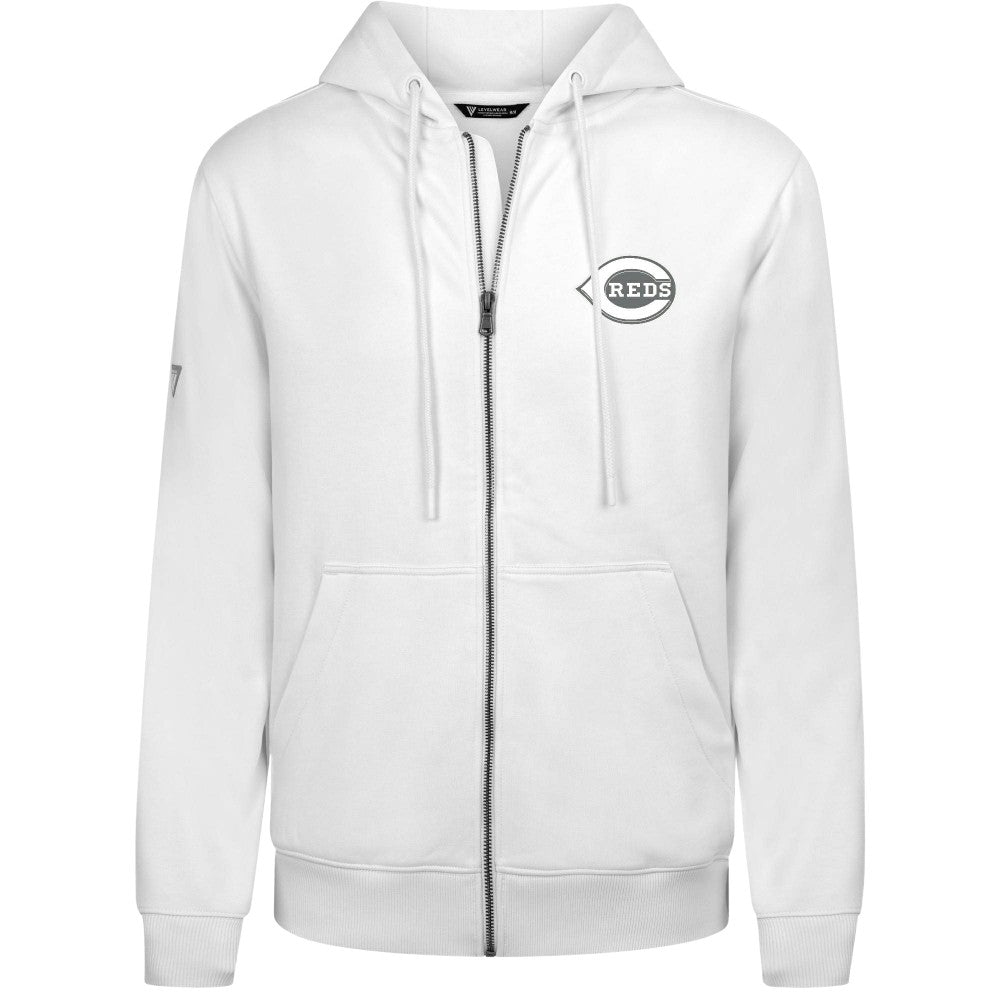 Cincinnati Reds Levelwear Podium Banner Arch Full-Zip Hoodie for sale