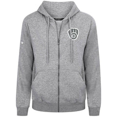 Milwaukee Brewers Levelwear Podium Banner Arch Full-Zip Hoodie Sale