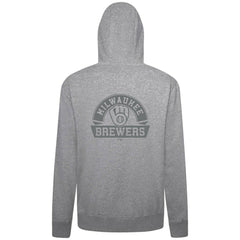 Milwaukee Brewers Levelwear Podium Banner Arch Full-Zip Hoodie Sale