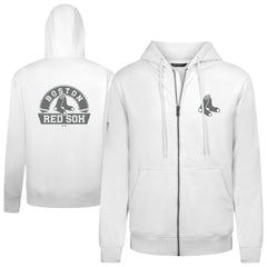 Boston Red Sox Levelwear Podium Banner Arch Full-Zip Hoodie Discount
