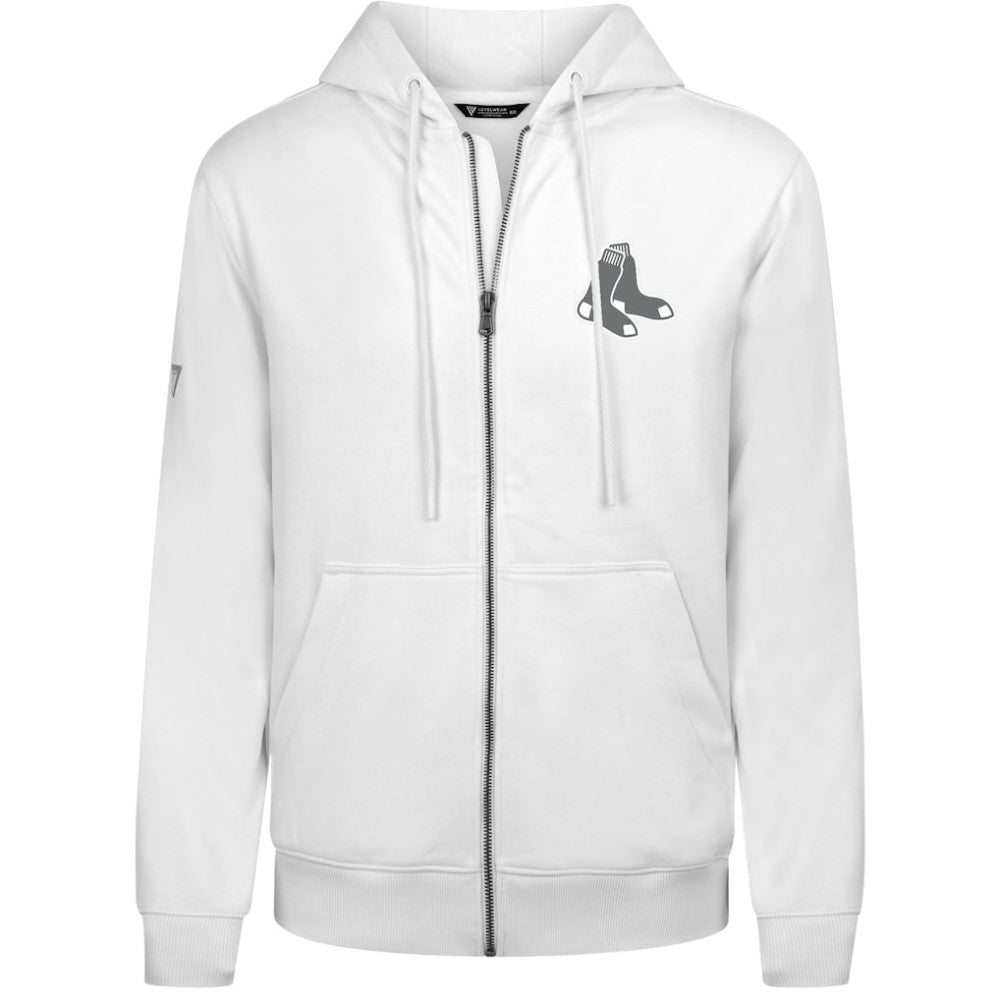 Boston Red Sox Levelwear Podium Banner Arch Full-Zip Hoodie Discount