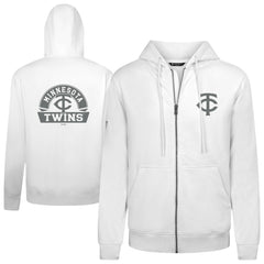 Minnesota Twins Levelwear Podium Banner Arch Full-Zip Hoodie Outlet