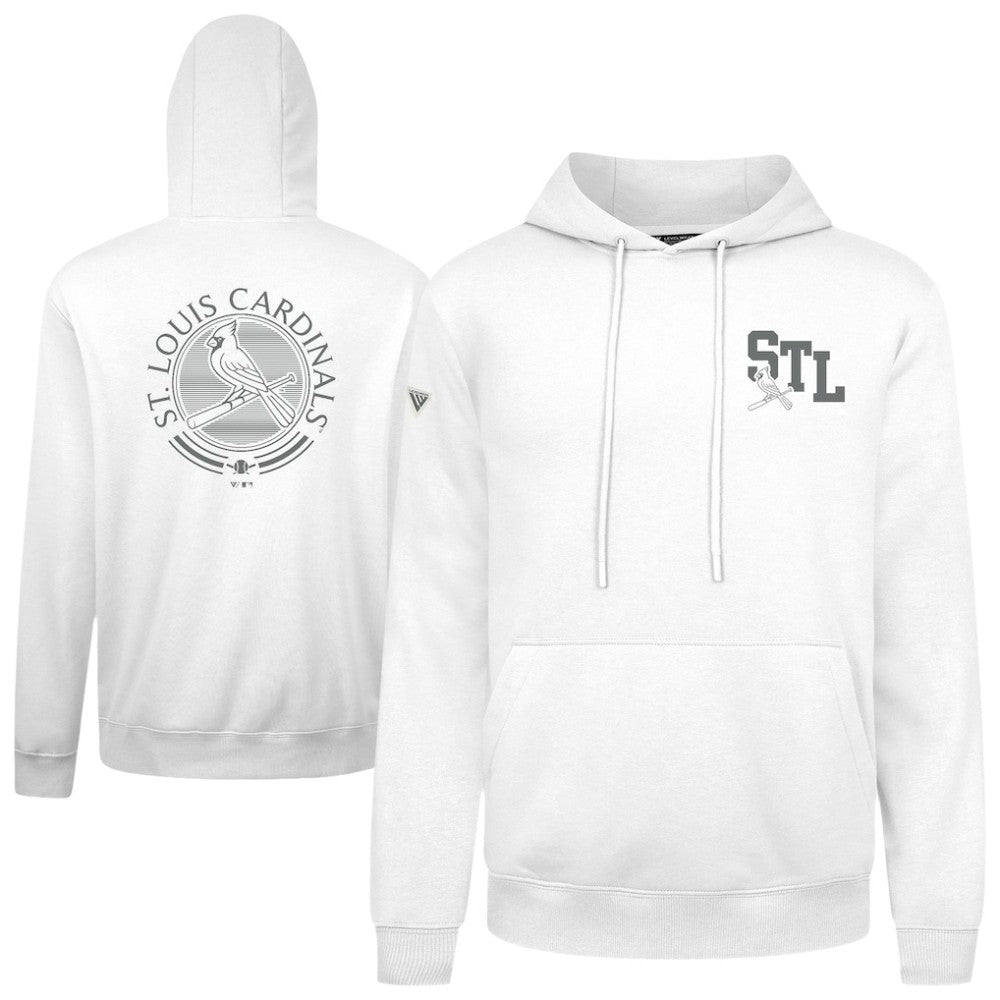 St. Louis Cardinals Levelwear Podium Grain Hoodie Discount