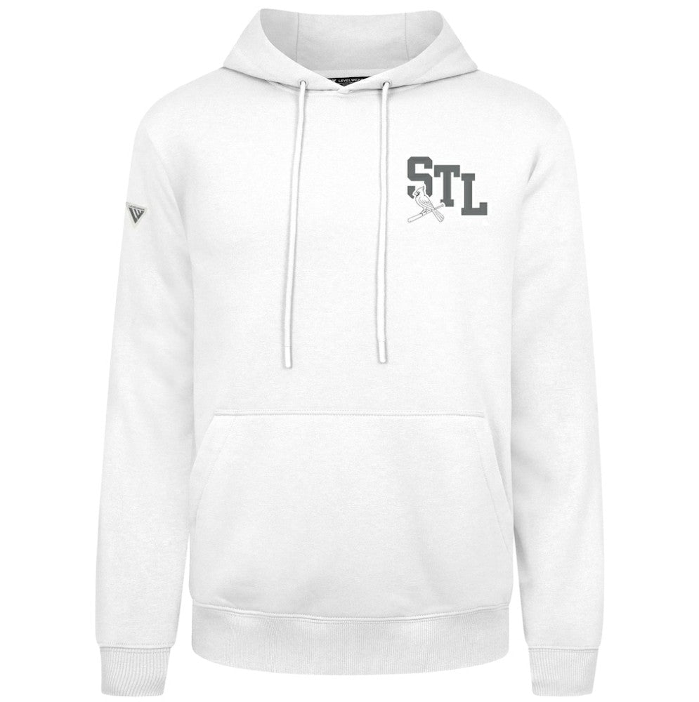 St. Louis Cardinals Levelwear Podium Grain Hoodie Discount
