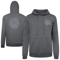 Miami Marlins Levelwear Podium Grain Hoodie Outlet