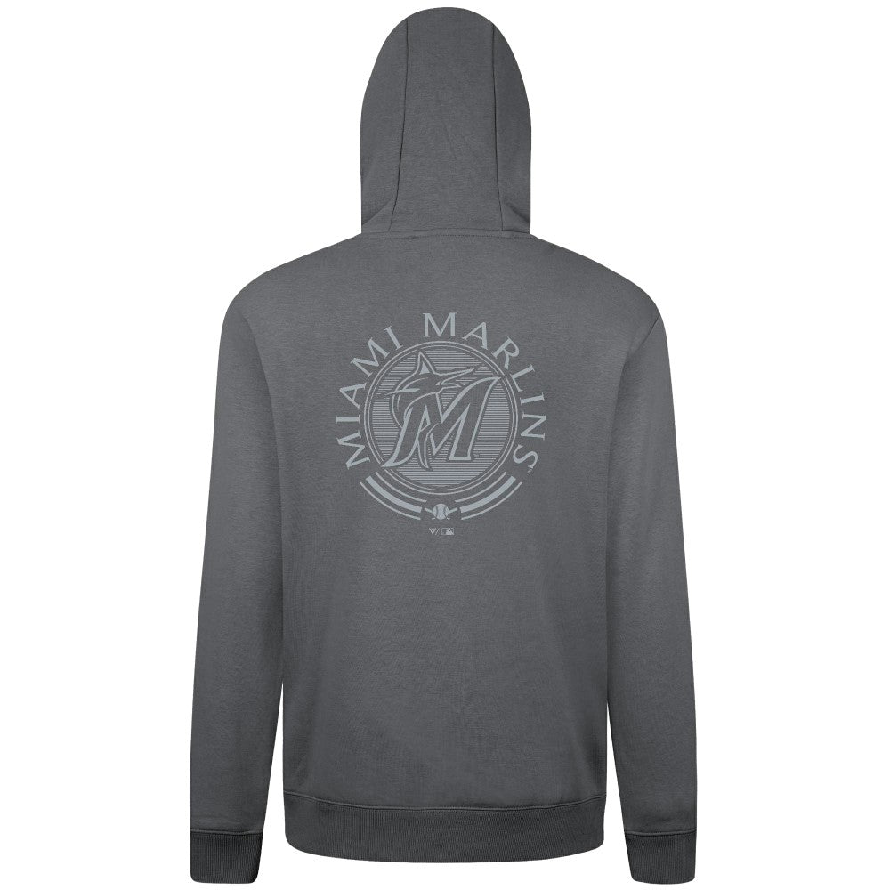 Miami Marlins Levelwear Podium Grain Hoodie Outlet