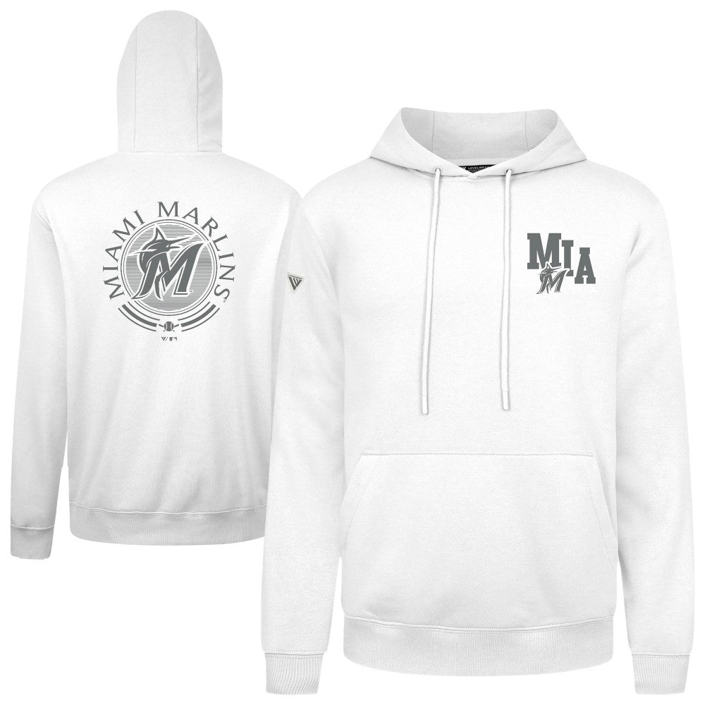 Miami Marlins Levelwear Podium Grain Hoodie for sale