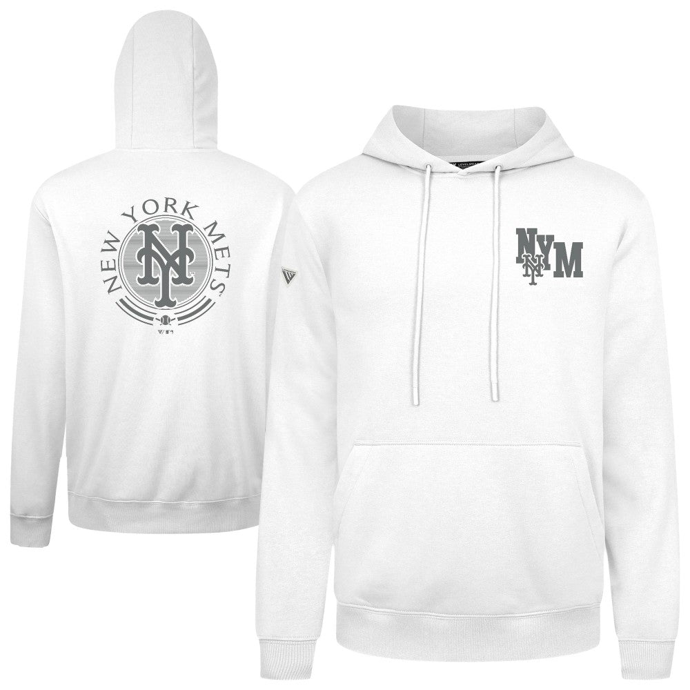New York Mets Levelwear Podium Grain Hoodie Outlet