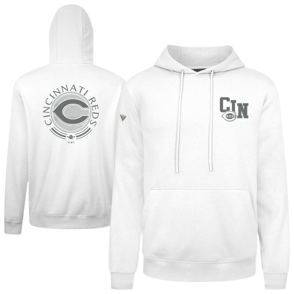 Cincinnati Reds Levelwear Podium Grain Hoodie Outlet