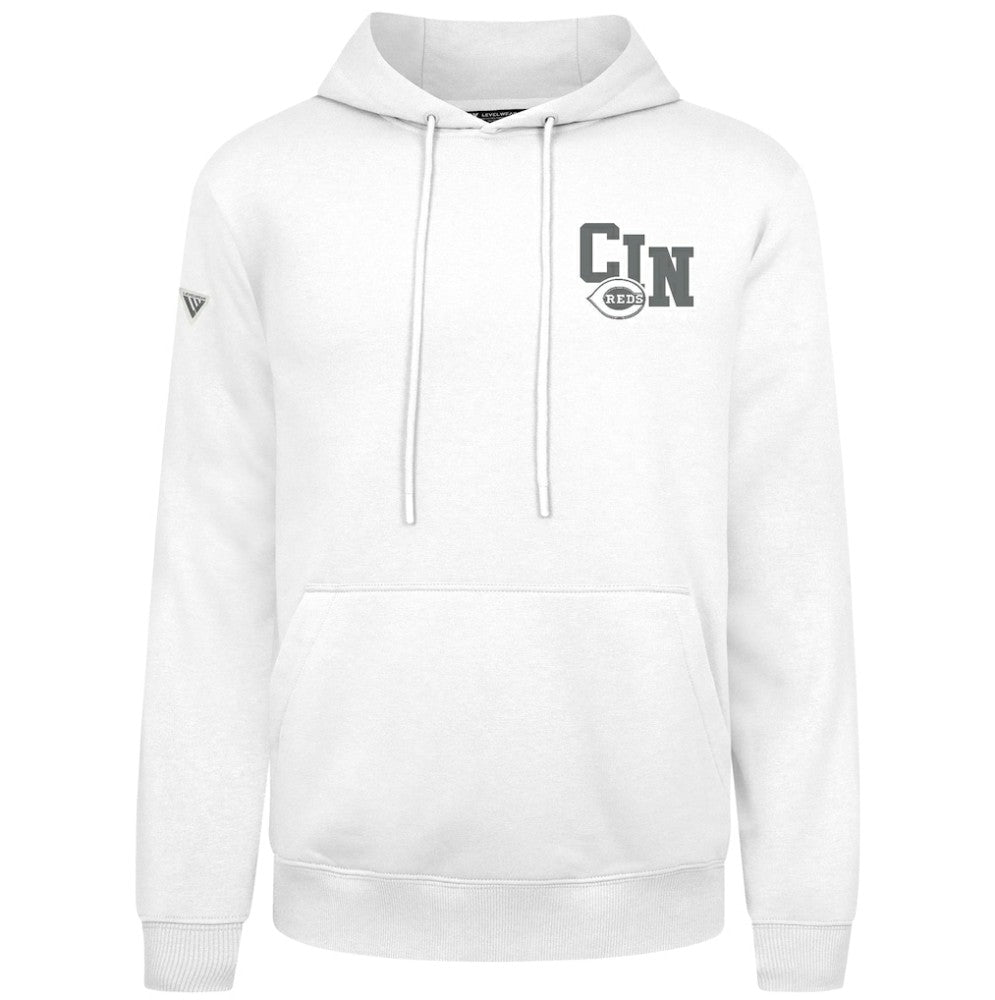 Cincinnati Reds Levelwear Podium Grain Hoodie Outlet
