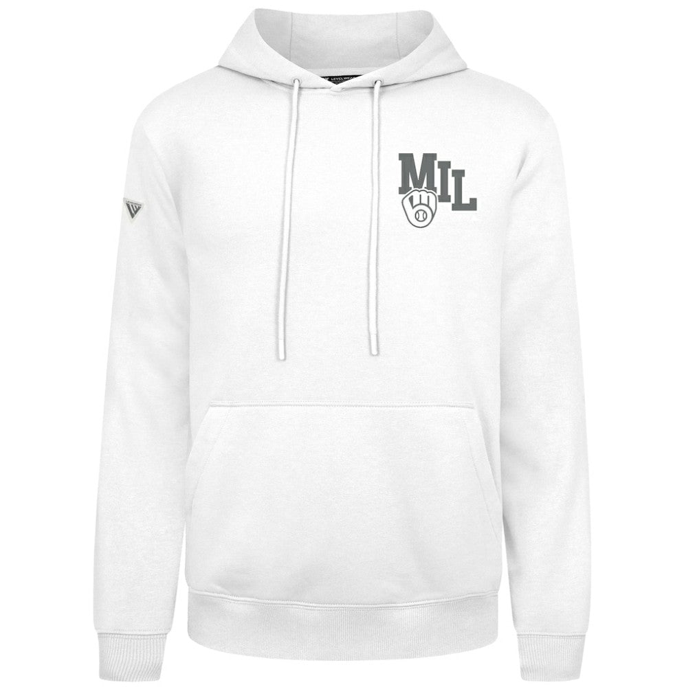 Milwaukee Brewers Levelwear Podium Grain Hoodie Discount