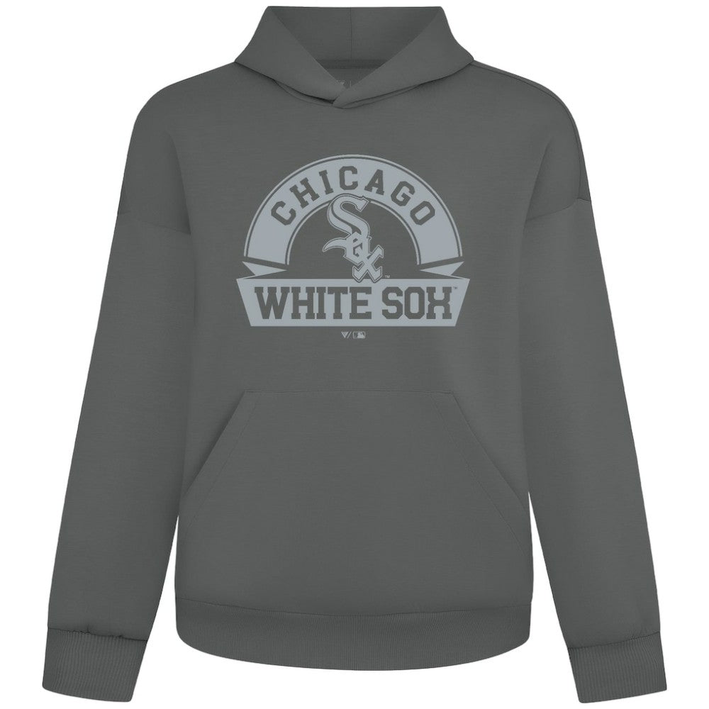 Chicago White Sox Levelwear Luxe Signature Banner Arch Tri-Blend Hoodie Outlet