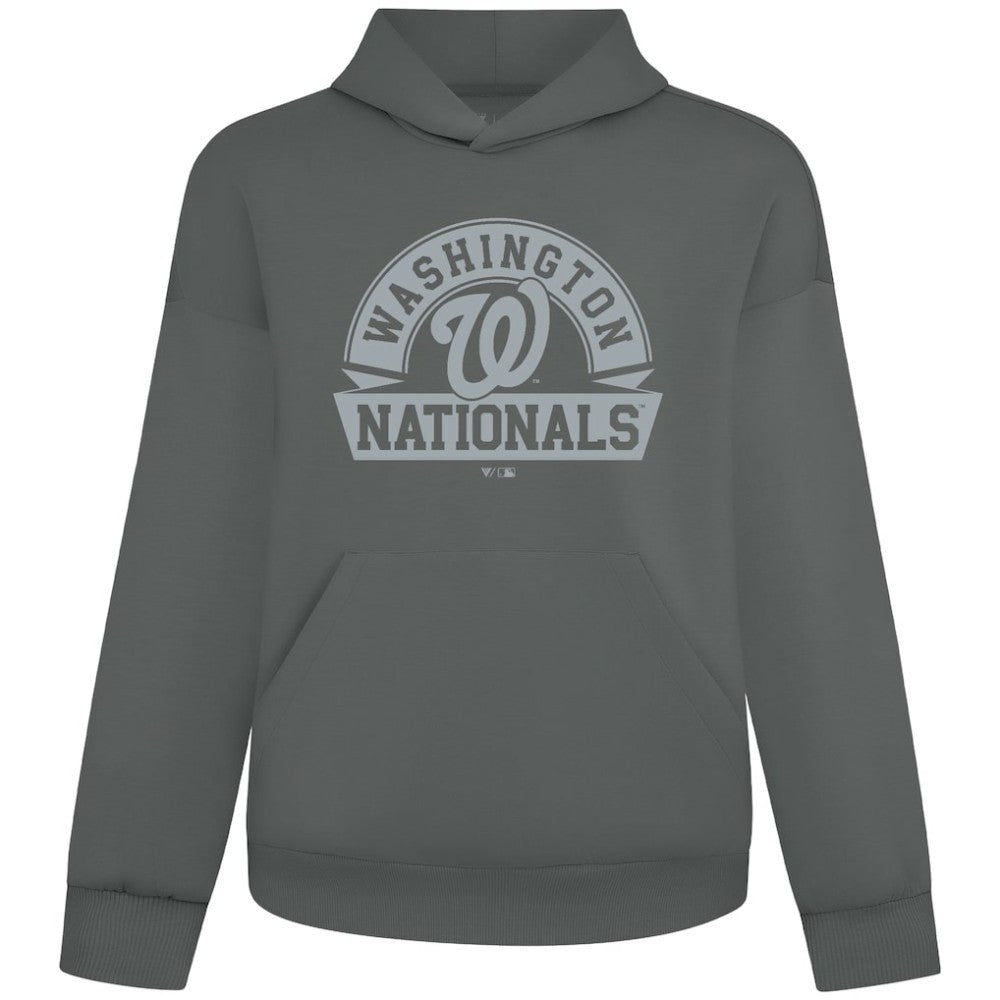 Washington Nationals Levelwear Luxe Signature Banner Arch Tri-Blend Hoodie Sale