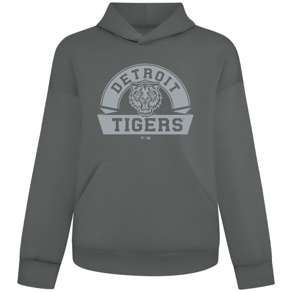 Detroit Tigers Levelwear Luxe Signature Banner Arch Tri-Blend Hoodie for sale