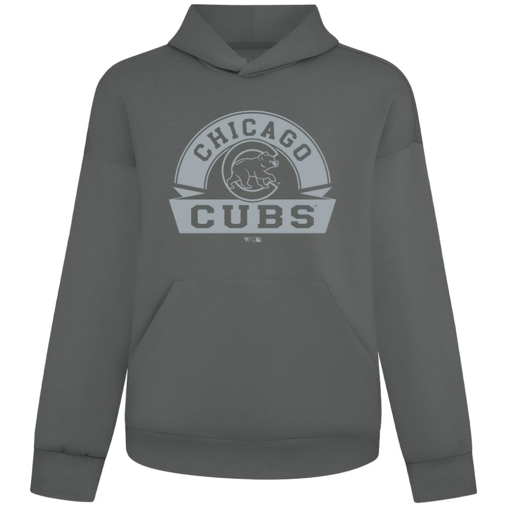Chicago Cubs Levelwear Luxe Signature Banner Arch Tri-Blend Hoodie Sale