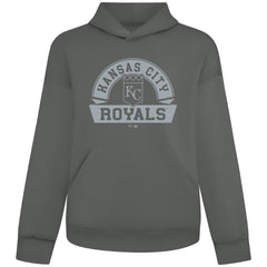 Kansas City Royals Levelwear Luxe Signature Banner Arch Tri-Blend Hoodie Outlet