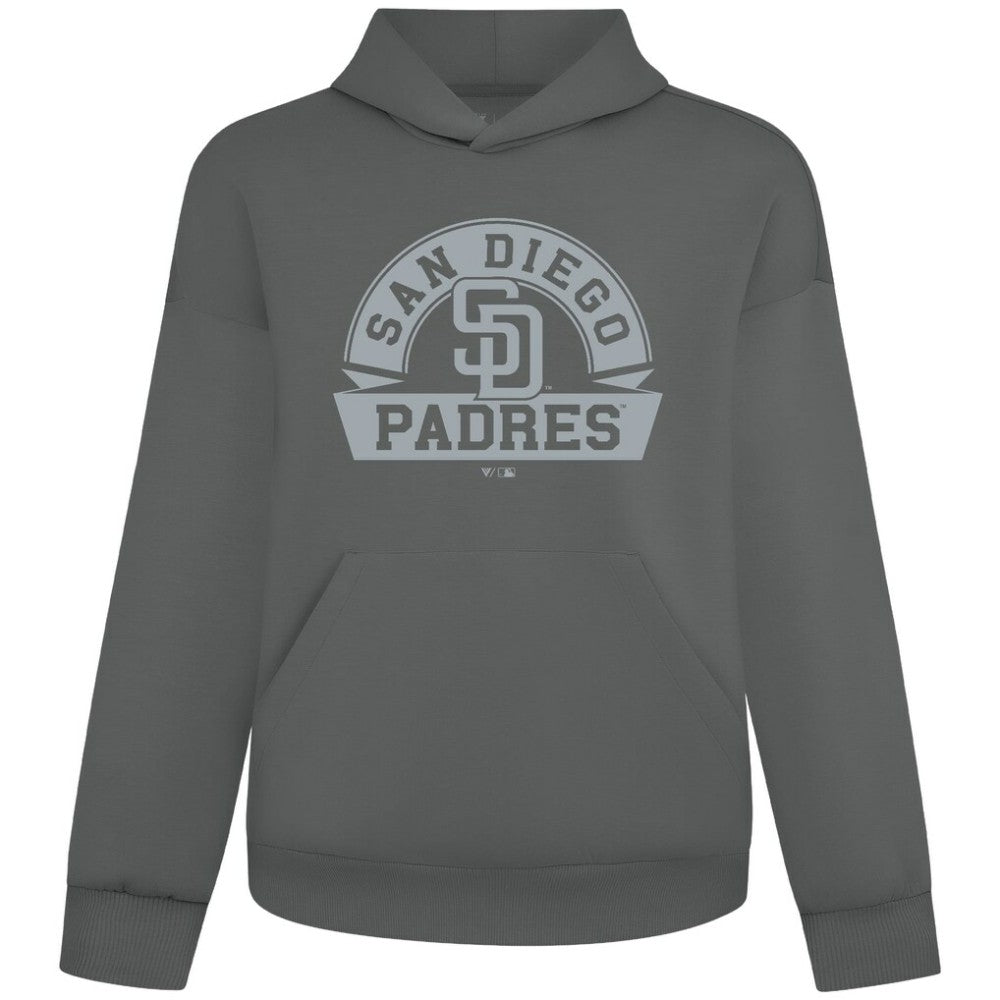 San Diego Padres Levelwear Luxe Signature Banner Arch Tri-Blend Hoodie Online