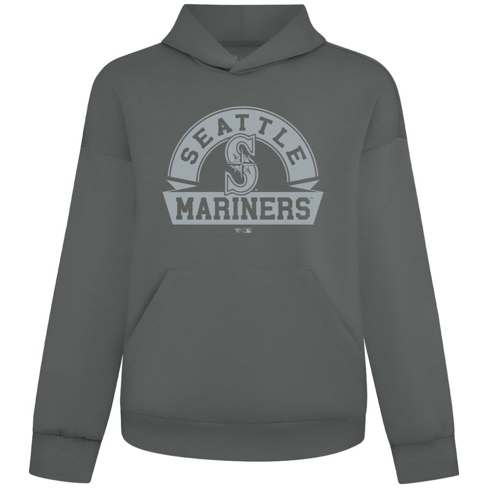 Seattle Mariners Levelwear Luxe Signature Banner Arch Tri-Blend Hoodie Online