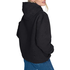 Pittsburgh Penguins Starter Women's Fireworks Fleece Hoodie - Black | NHL Clearance