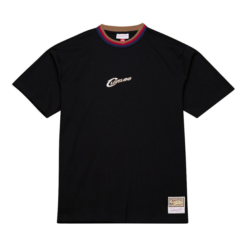 Mitchell & Ness Cleveland Cavaliers Hardwood Classics Nights Playmaker T-Shirt Black
