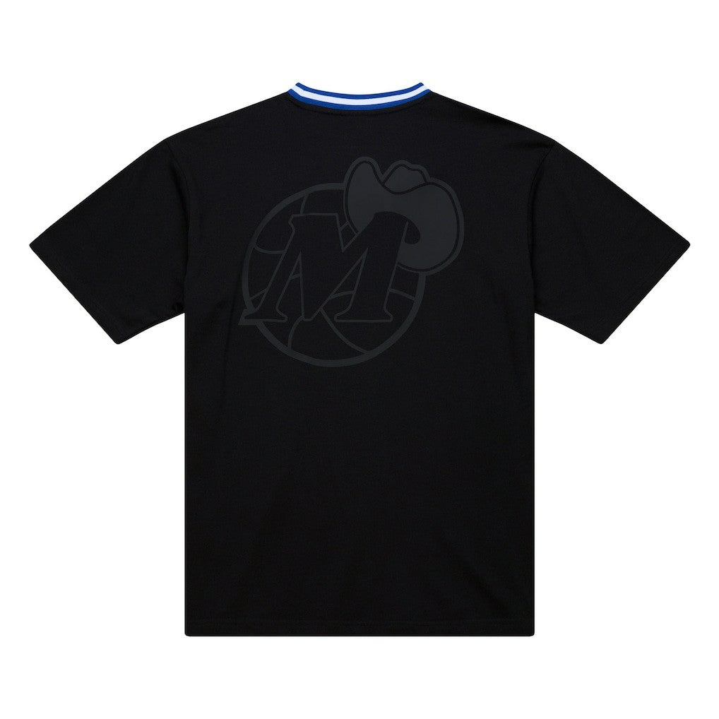 Mitchell & Ness Dallas Mavericks Hardwood Classics Nights Playmaker T-Shirt Black