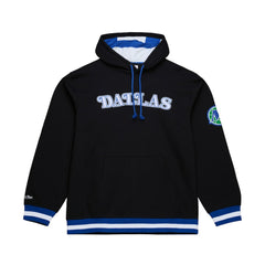 Mitchell & Ness Dallas Mavericks Hardwood Classics Nights Playmaker Fleece Hoodie Black