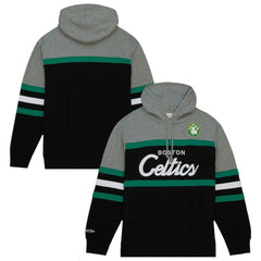 Mitchell & Ness Boston Celtics Head Coach Hoodie Black/Gray