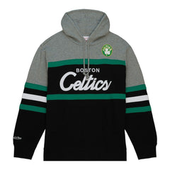 Mitchell & Ness Boston Celtics Head Coach Hoodie Black/Gray
