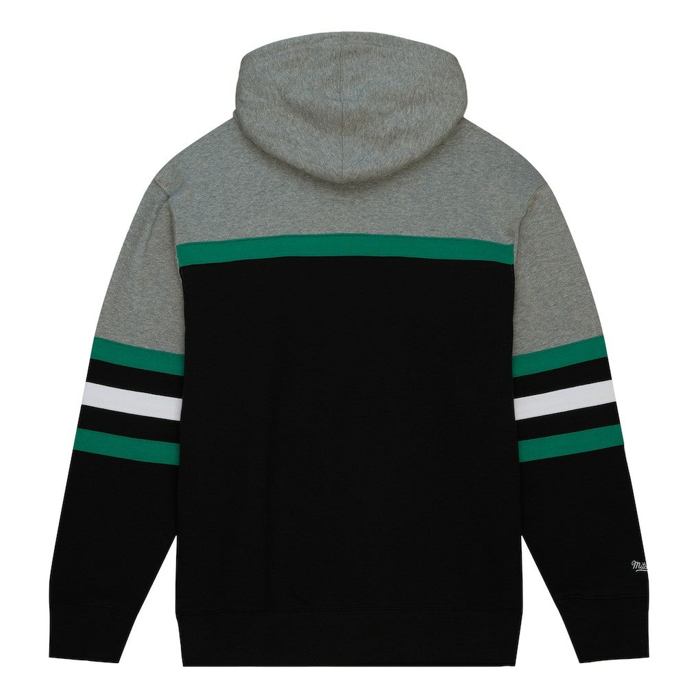 Mitchell & Ness Boston Celtics Head Coach Hoodie Black/Gray