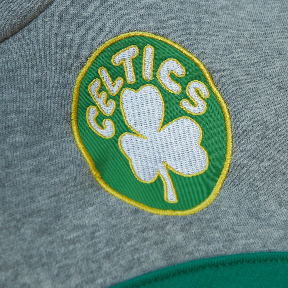 Mitchell & Ness Boston Celtics Head Coach Hoodie Black/Gray
