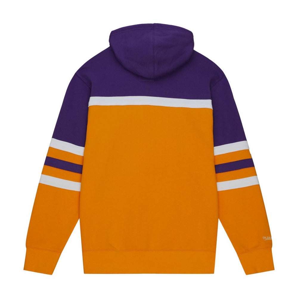 Mitchell & Ness Los Angeles Lakers Head Coach Hoodie Gold/Purple